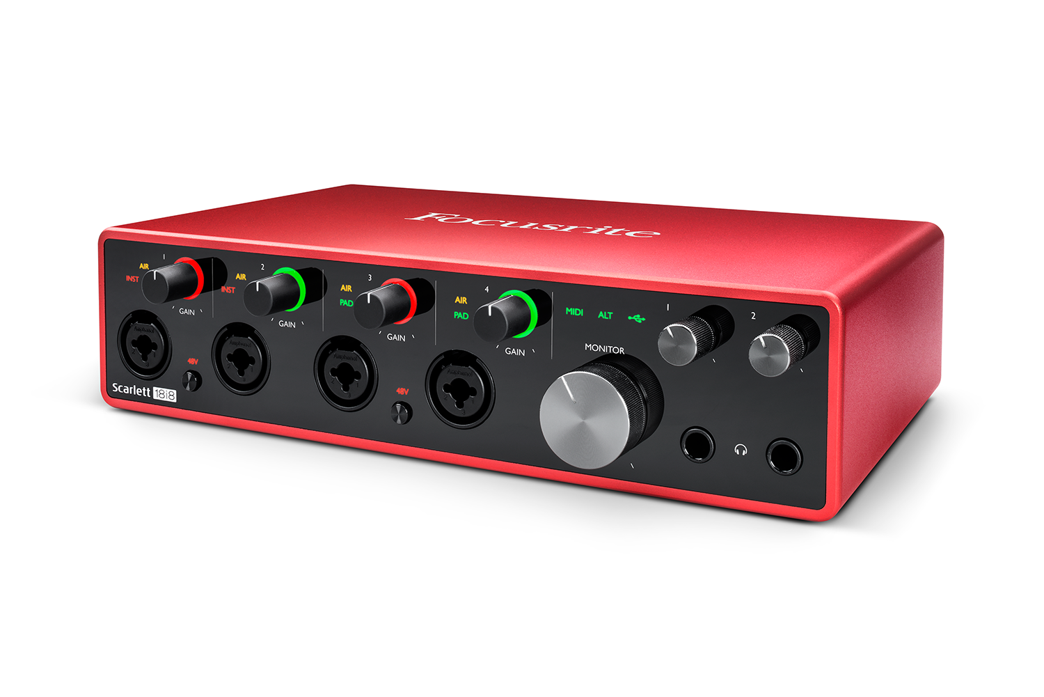 Focusrite Scarlett 18i8 18-In, 8-Out USB Audio Interface
