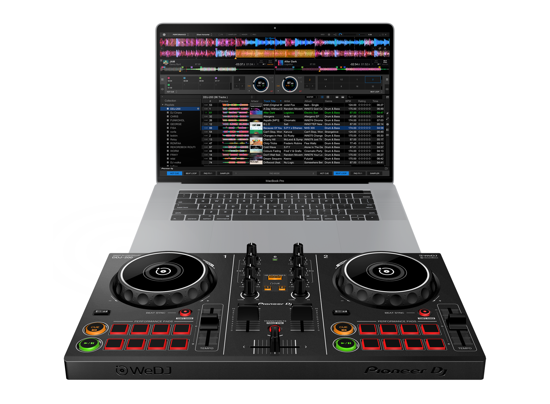 【KOÜGA】DDJ-200 Smart DJ Controller DDJ-200