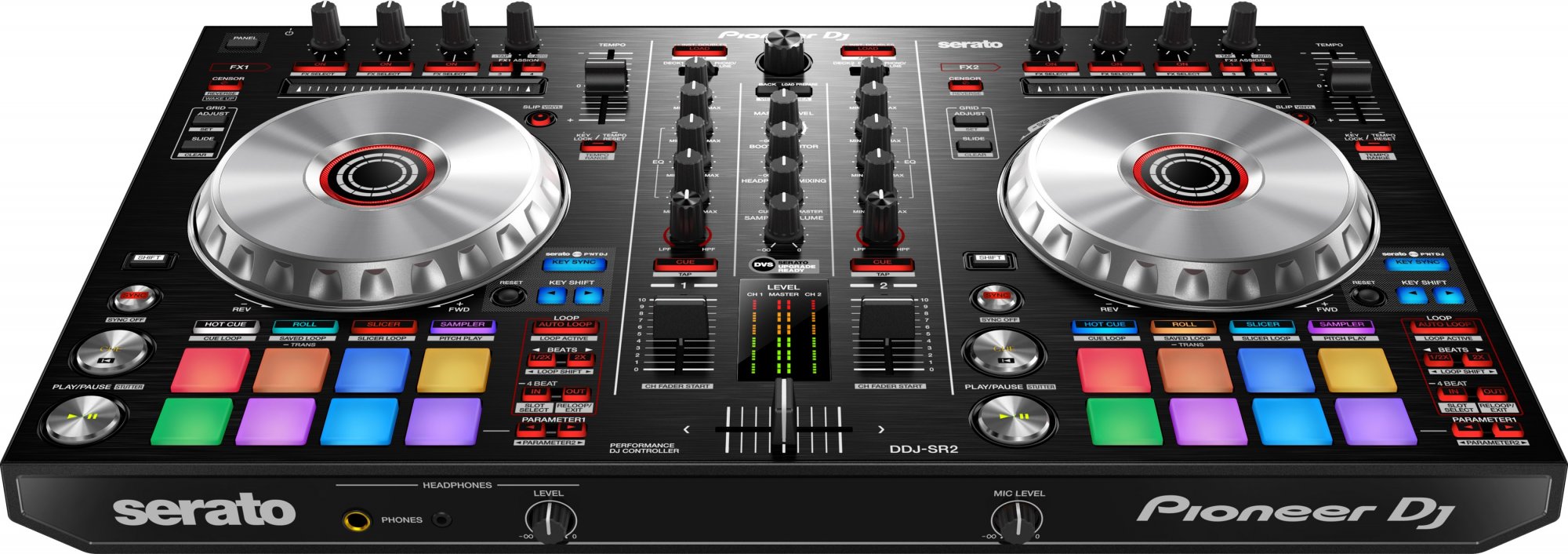 Pioneer DDJ-SR2 Portable 2-channel DJ Controller for Serato DJ Pro