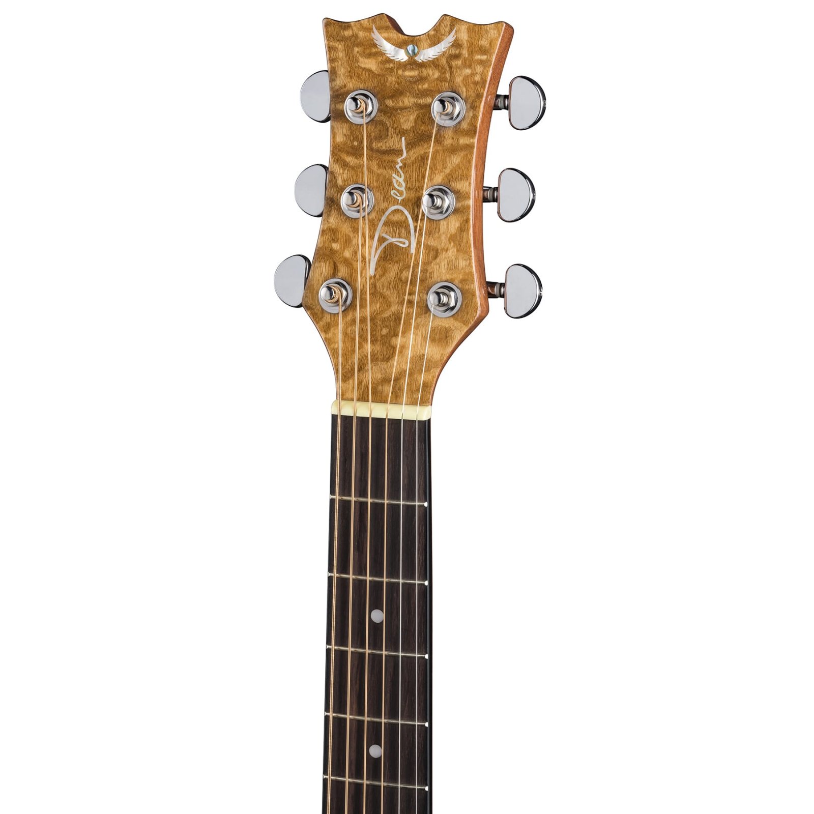 Dean Exotica Quilt Ash Acoustic Electric Guitar - Gloss Natural