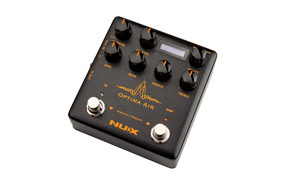 ギター Nux Optima Air NUX Optima Air Acoustic Guitar Simulator and Preamp Pedal