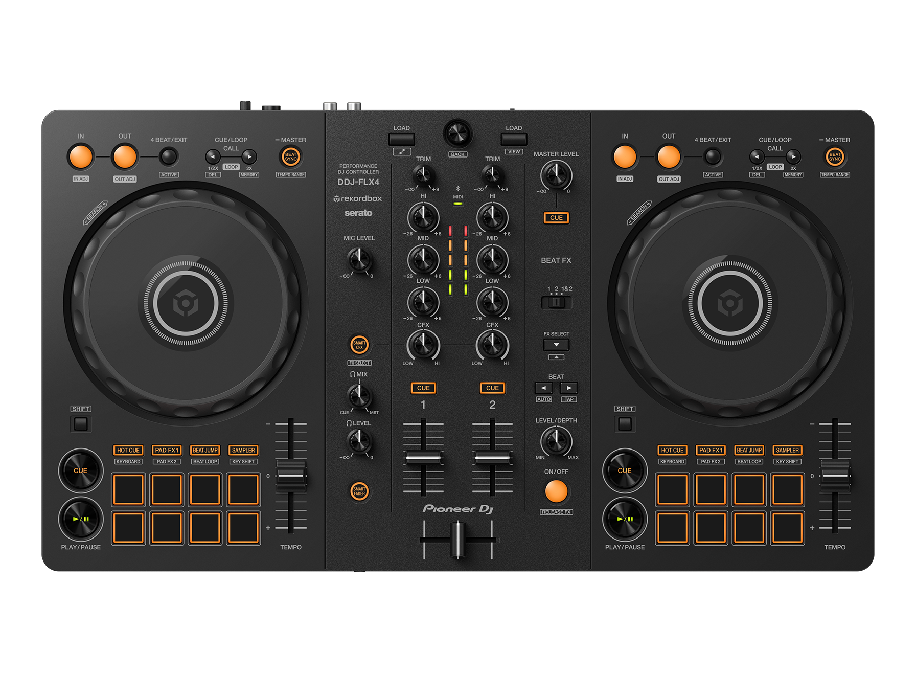 【ジャンク】DDJ-FLX4 Pioneer DDJ-FLX4 2-channel DJ controller - 841300102298
