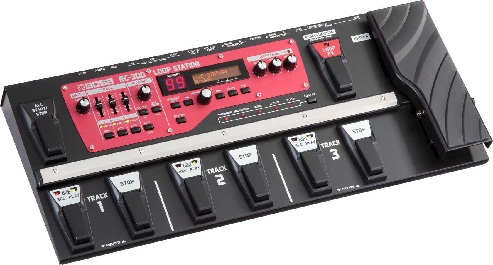 Boss RC-300 Loop Station Looper Pedal - 761294500453