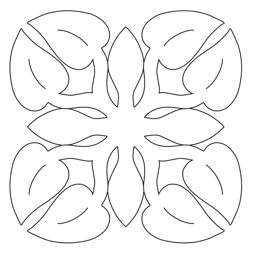 machine applique laser cut fusible hawaiian designs