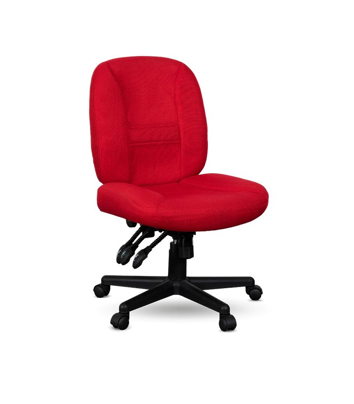 BERNINA Red Hydraulic Sewing Chair Floor Model Style 16090C