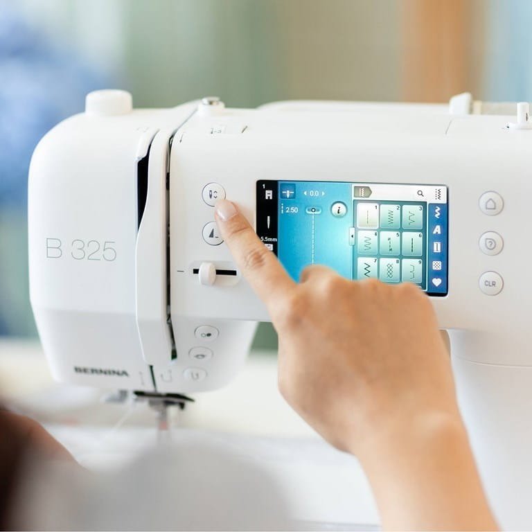 bernina b325 touch screen