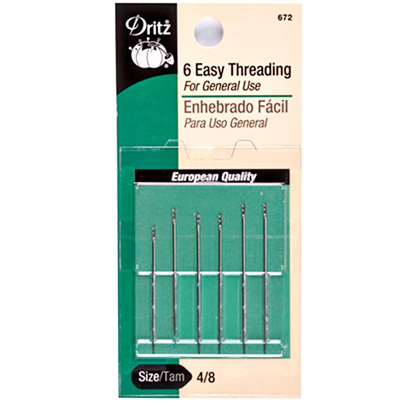Hand Needles Self Threading Dritz 672
