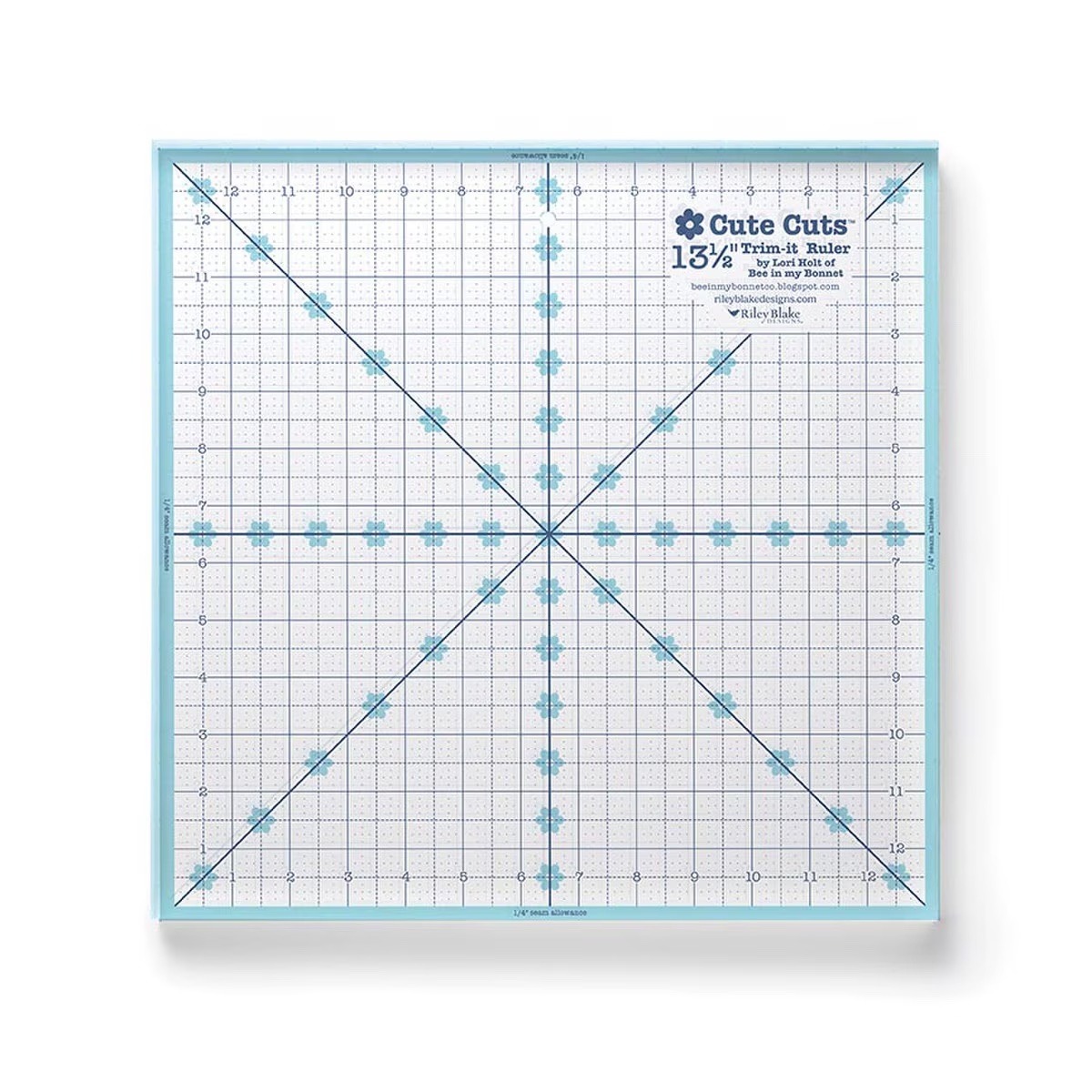 Lori Holt Cute Cuts™ Trim-it™ 13-1/2 x 13-1/2 Ruler