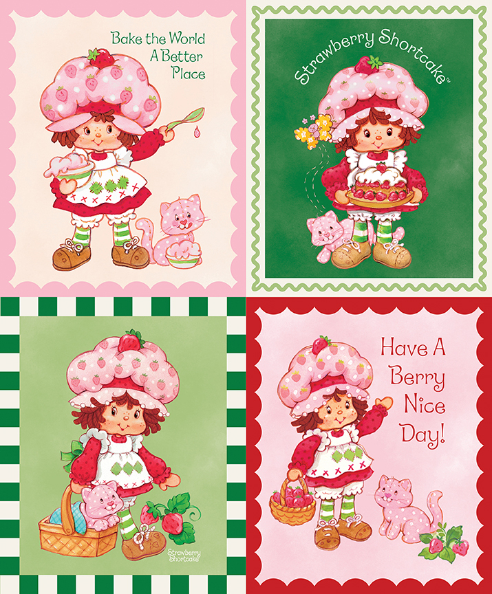 The World of Strawberry Shortcake™ Panel in Multi