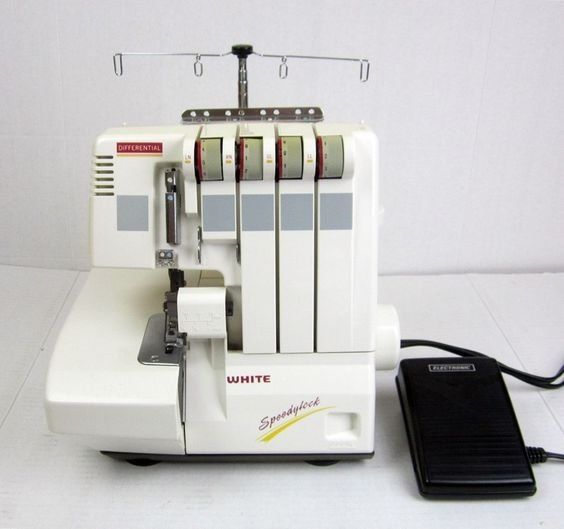 White Speedylock 7340 Serger TI