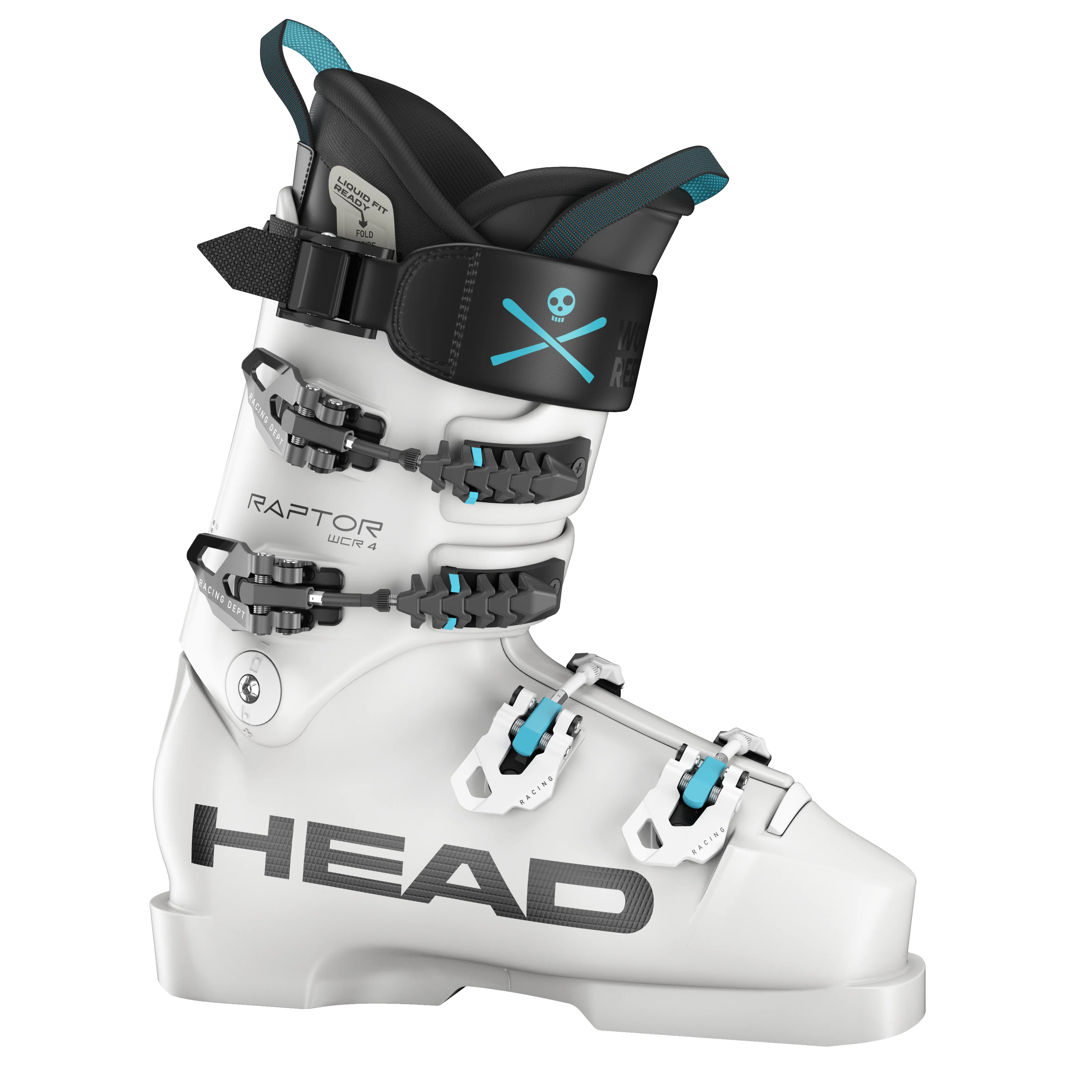 HEAD RAPTOR WCR 4 25.5未使用品 HEADソックス一足付き Head Raptor WCR 4 RV White (25-26) - 194151649239