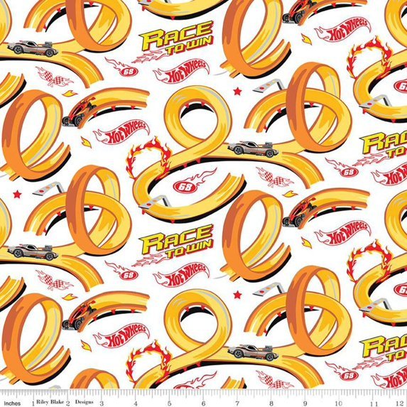 Hot Wheels Made to Race 15302White Race Track
