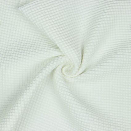 1 Yard Cut Waffle 100 Percent Cotton for making Tea Towels or Baby Blankets Per Yard