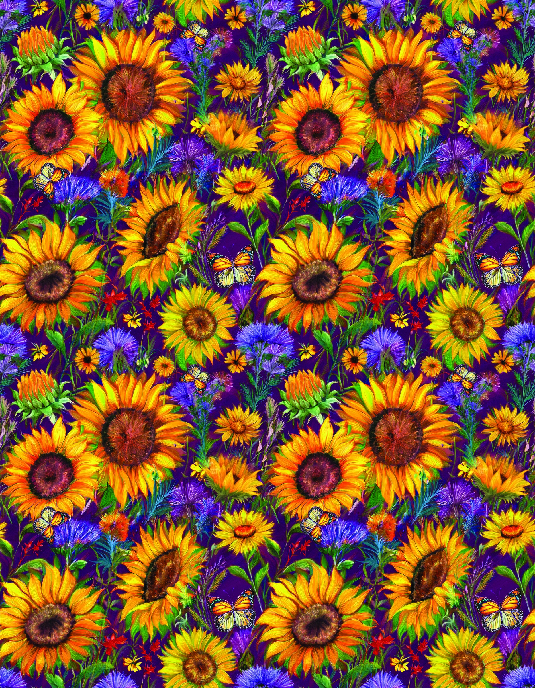 PREORDER Sunflowers - Spirit of the Plains 2026 Central Kansas Quilt Shop Hop 
