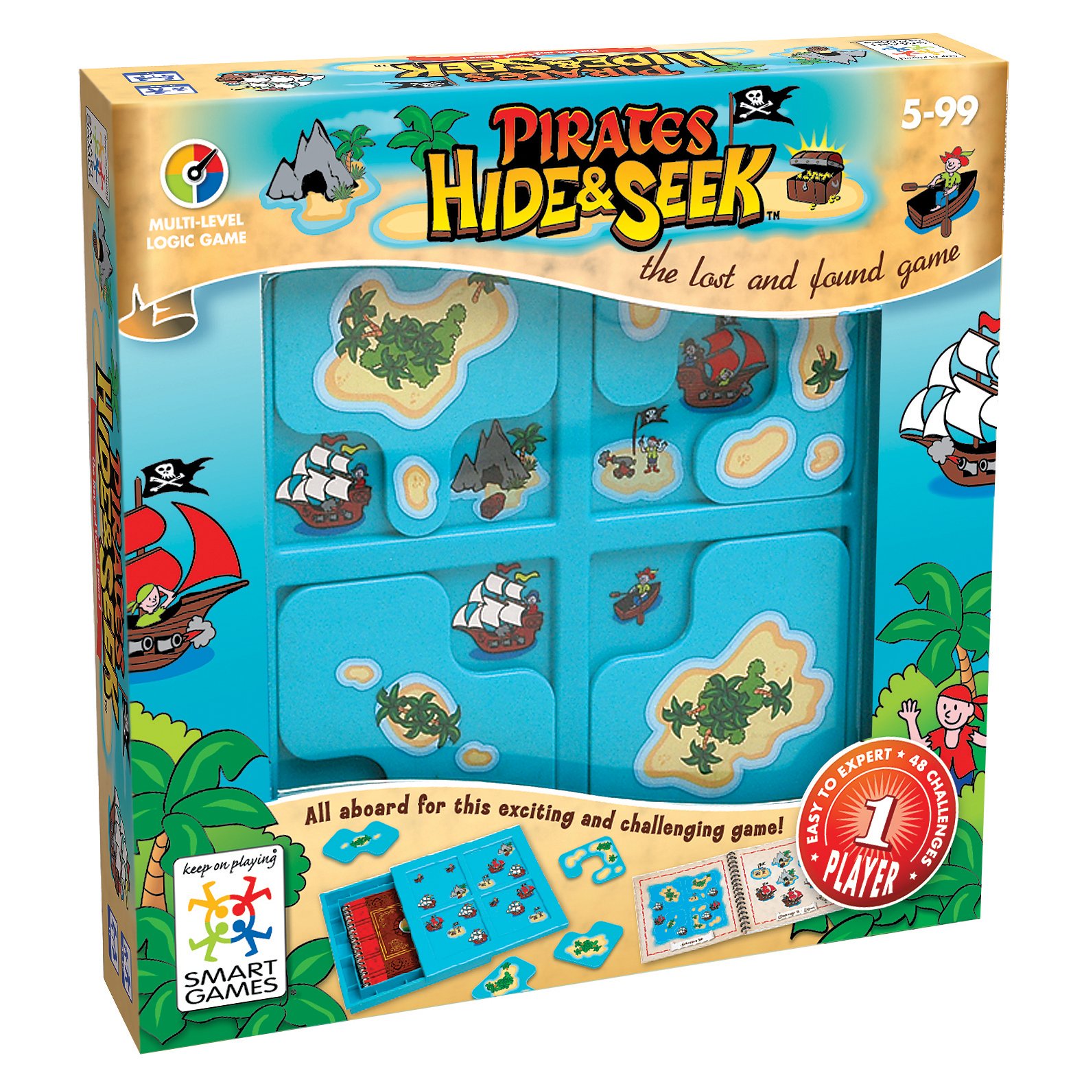 Pirates Hide & Seek Smart Games Ages 5+ - 847563000067