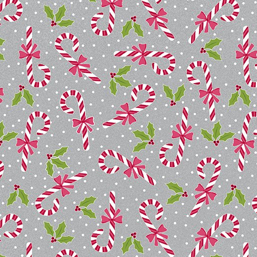 Candy Canes Grey - 069071116