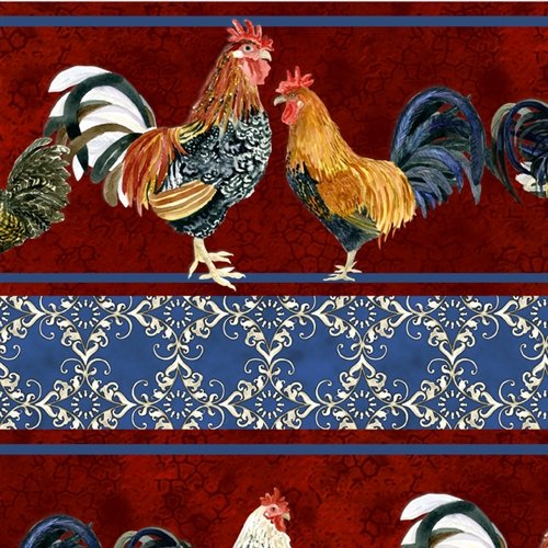 Roosters Border Stripe