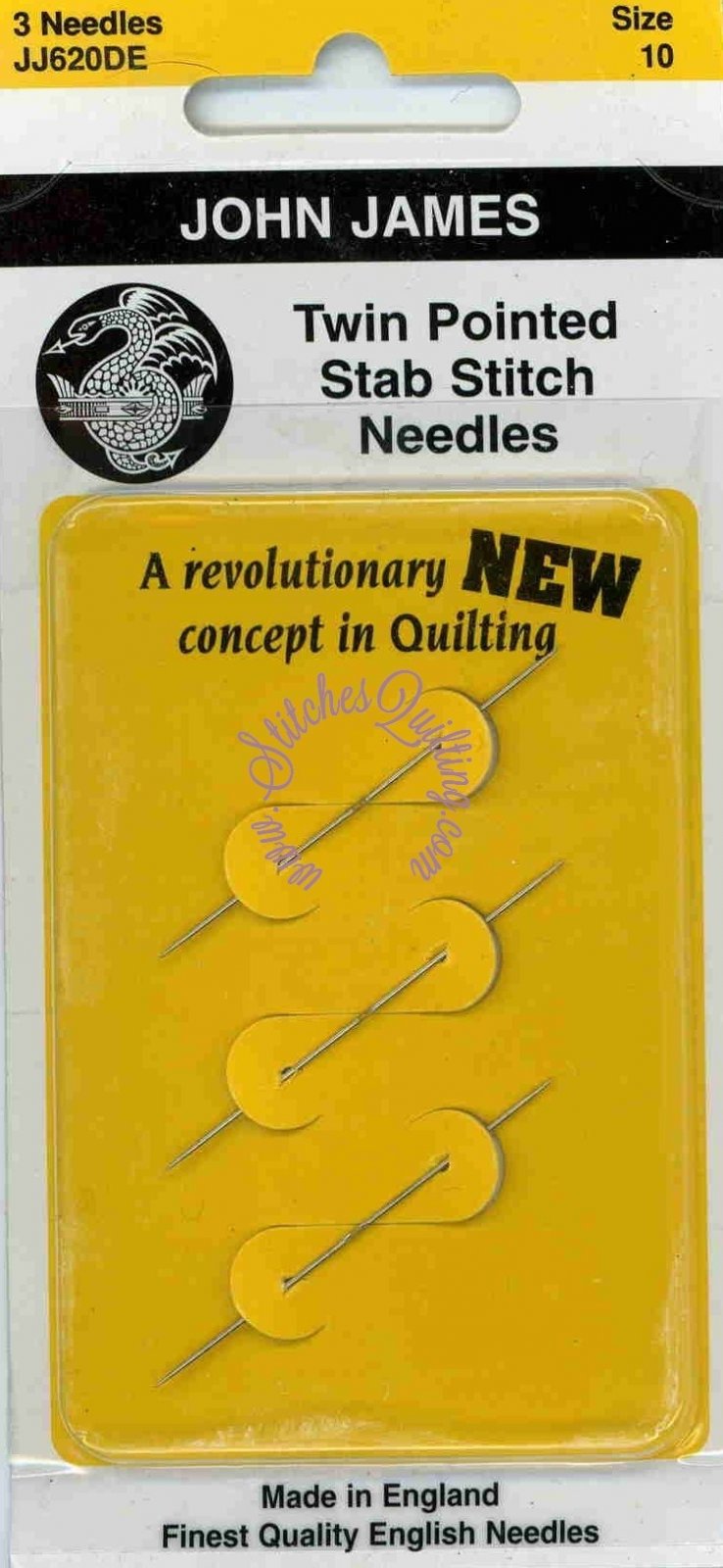 John James Twin Pointed Stab Stitch Needle