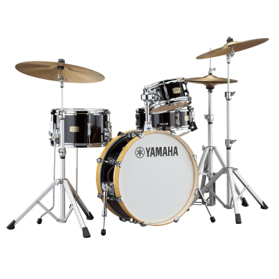 Yamaha Stage Custom Hip - Raven Black 4 Piece Shell Pack