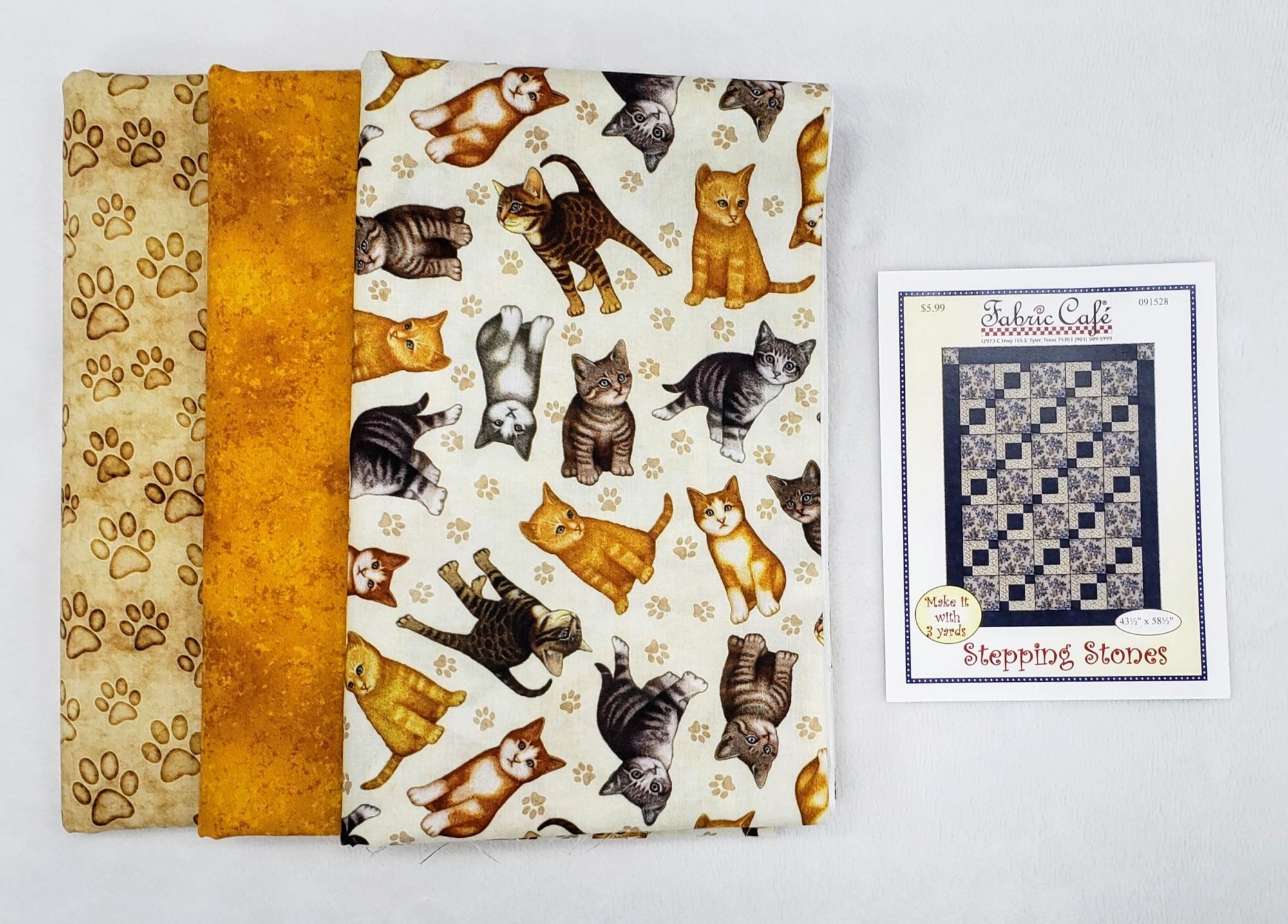 Kitty Kitty 3 Yard Quilt Kit