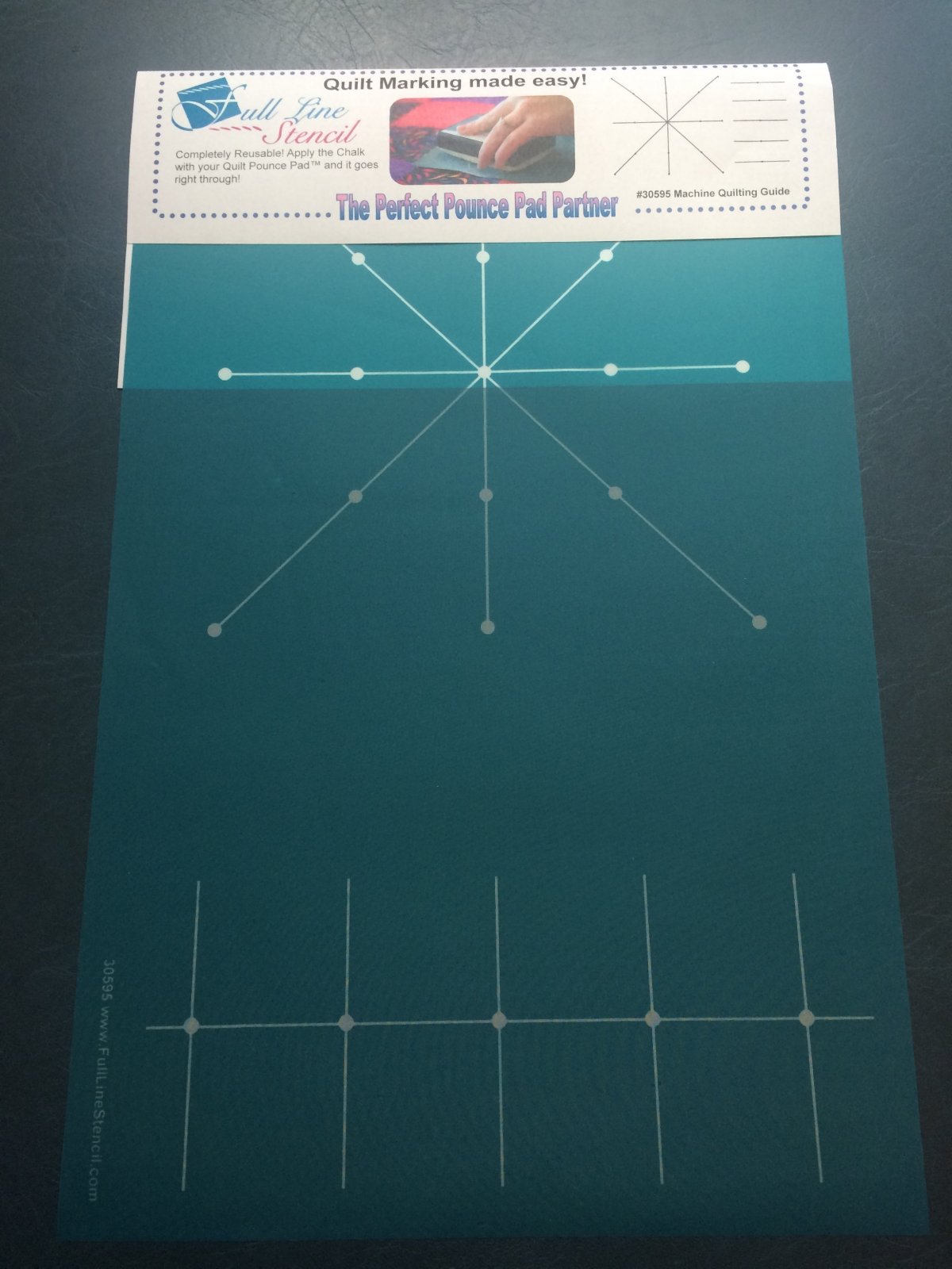 Full Line Stencil Machine Quilting Guide Debby Brown 30595Quilts