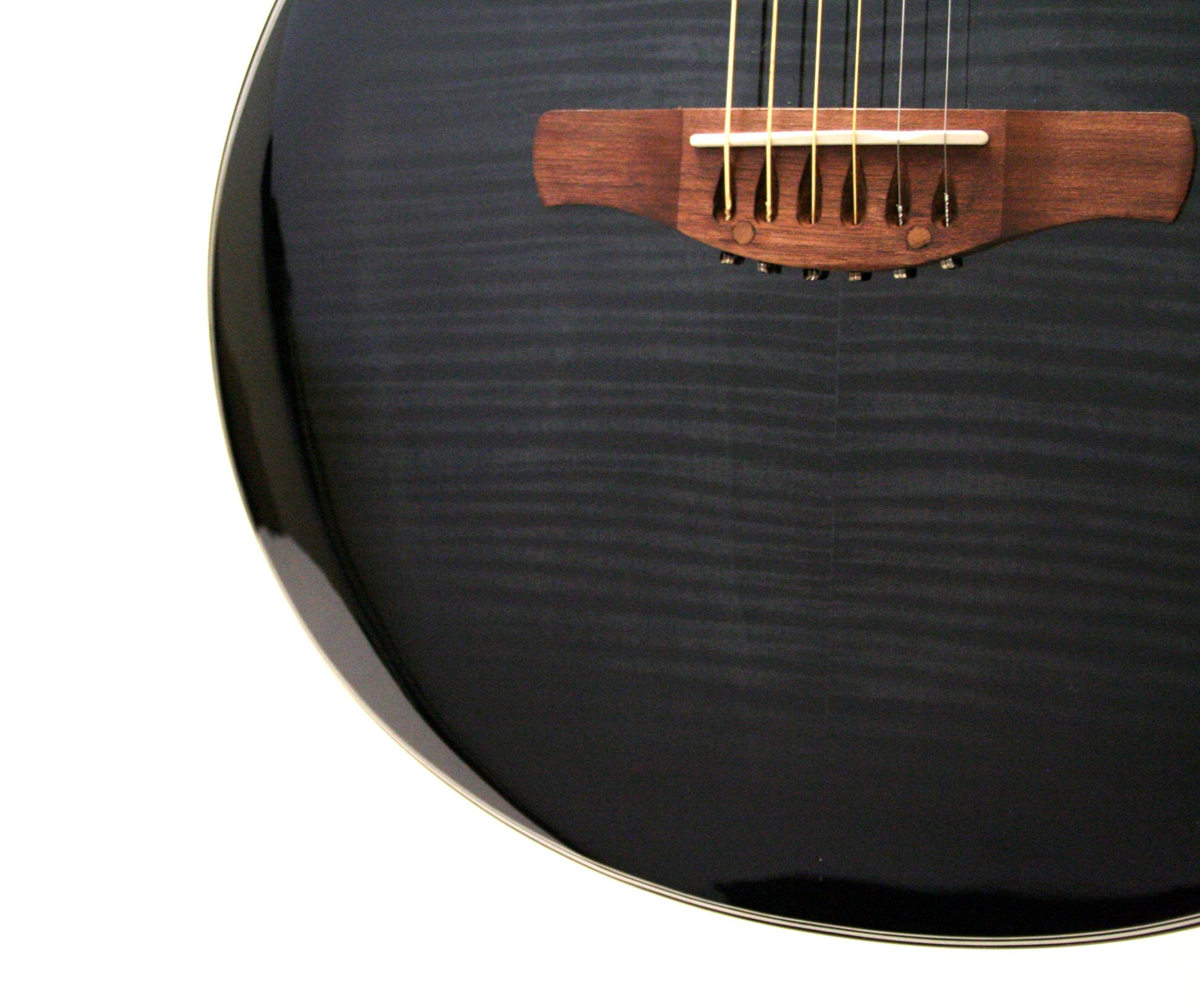 Ibanez AEWC400-TKS Acoustic Electric Guitar Black Flamed Maple
