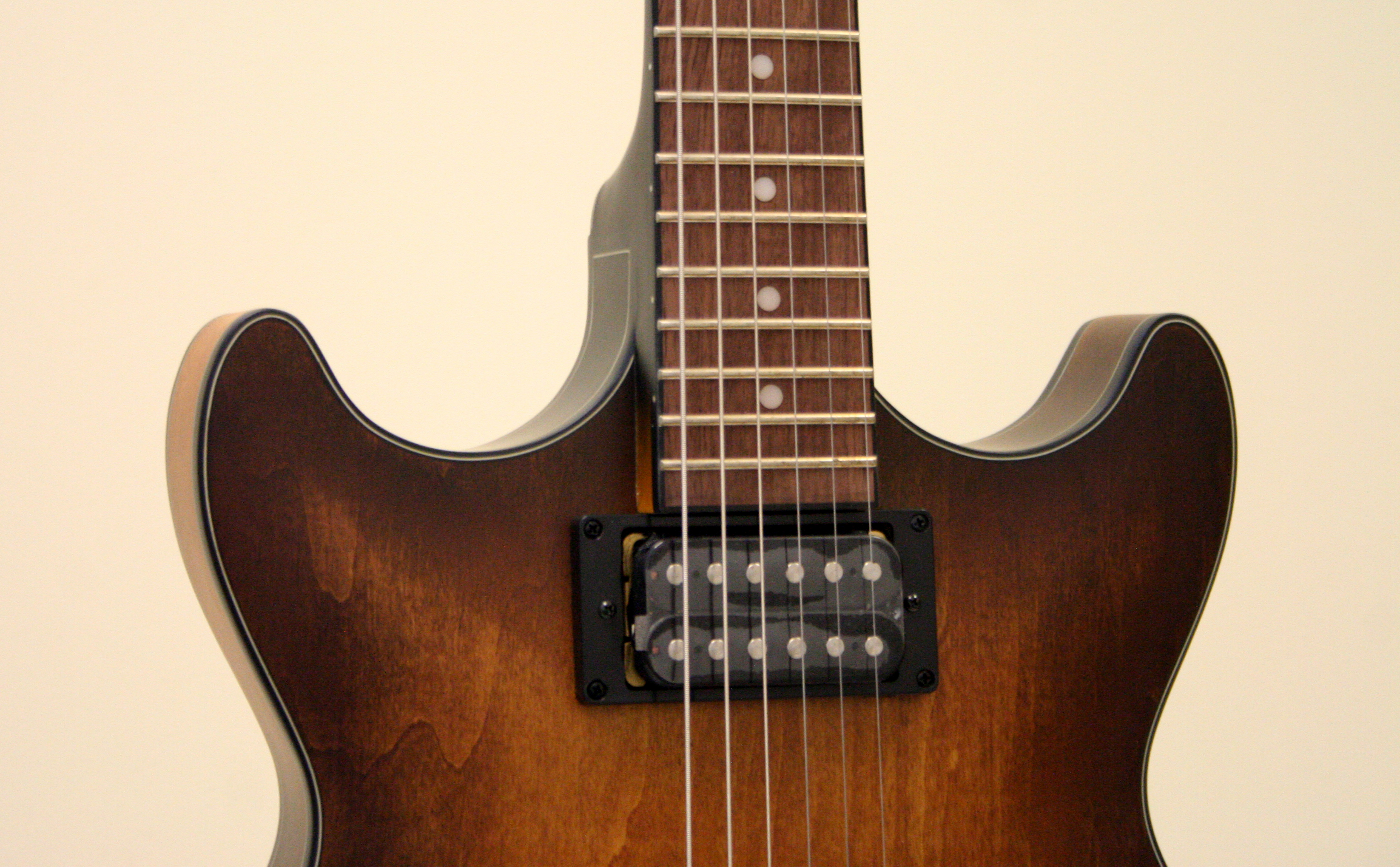 Ibanez AM73B Artcore Hollow Body Guitar Tobacco Flat