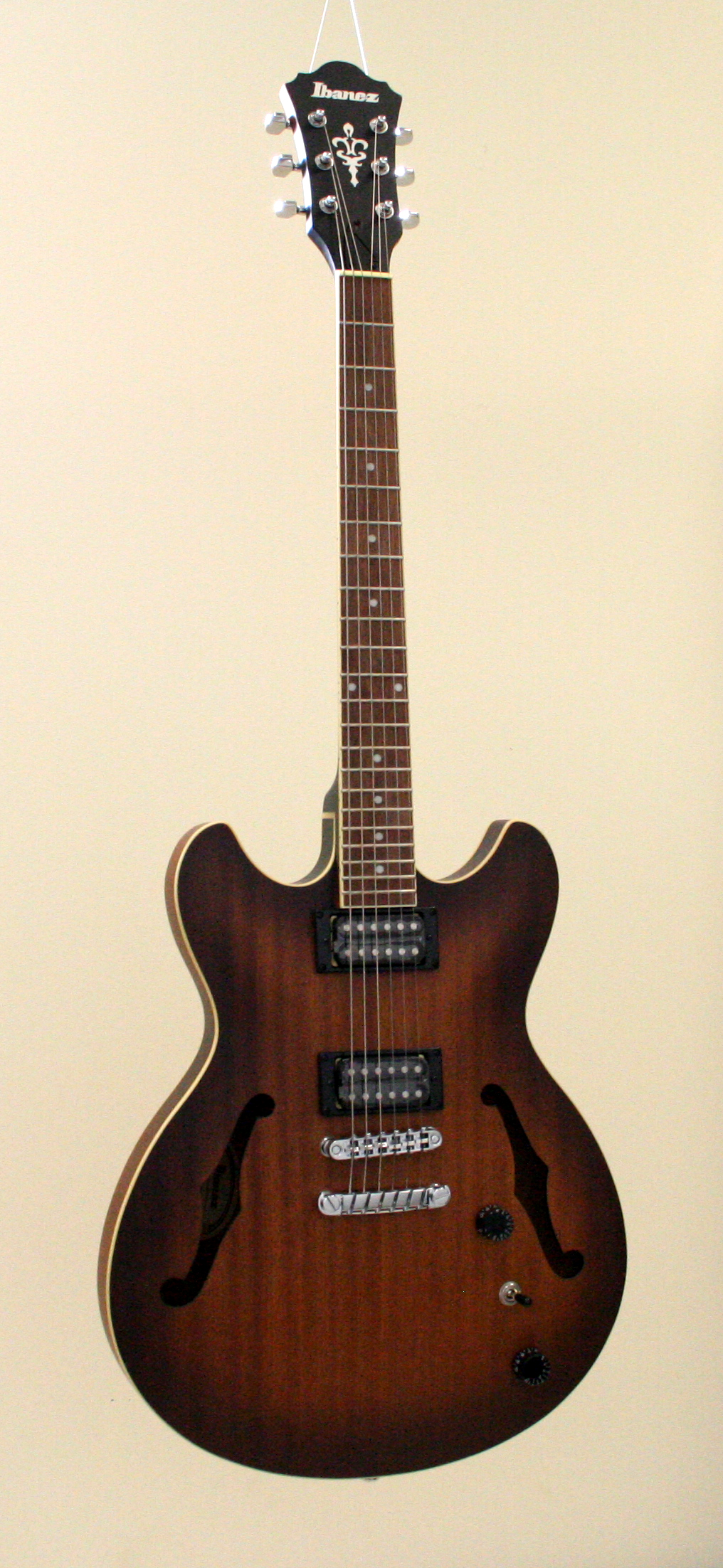 Ibanez AS53 Artcore Hollow Body Guitar Tobacco Flat
