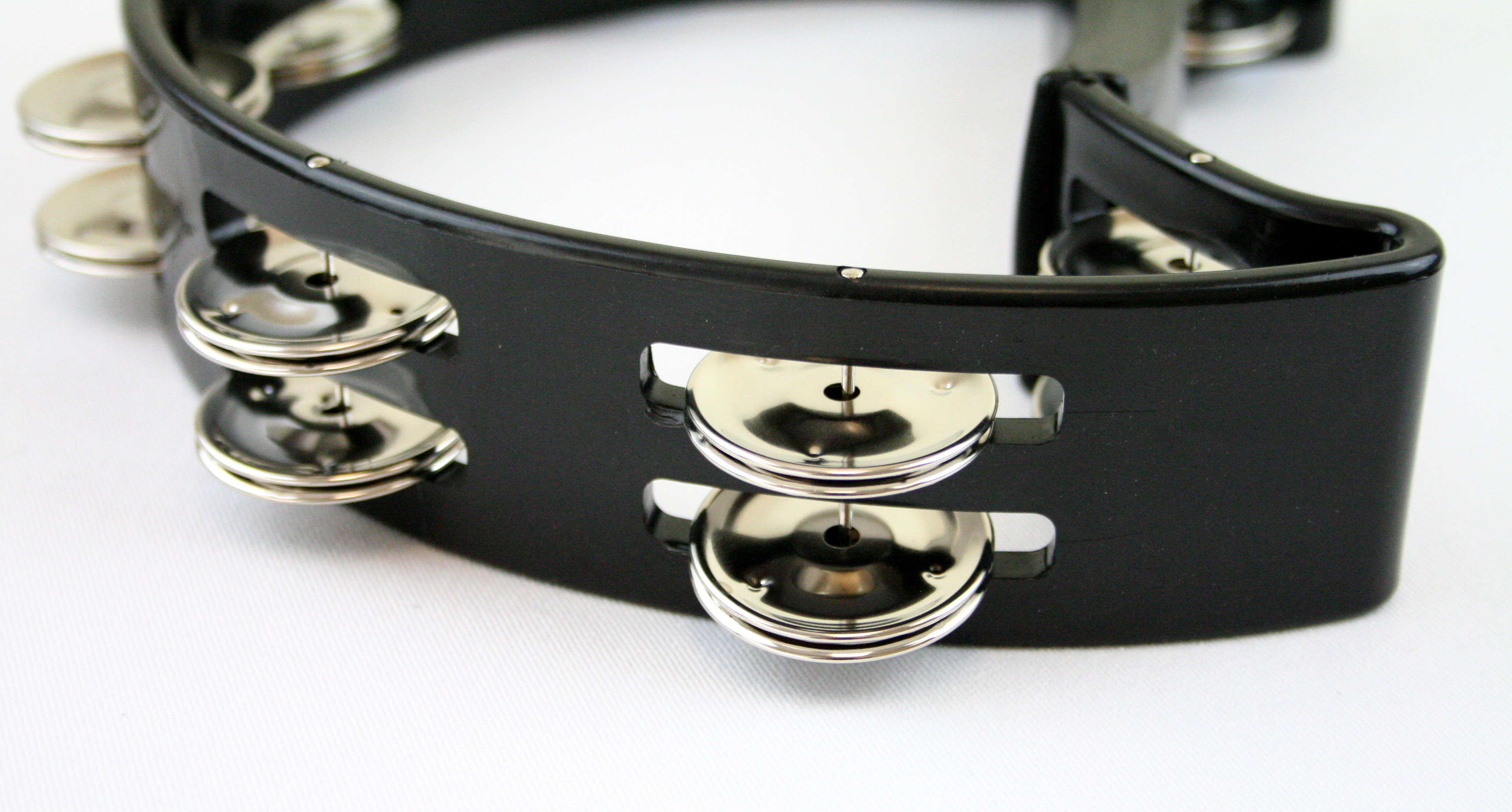 Half Moon Tambourine Black - 660181136792