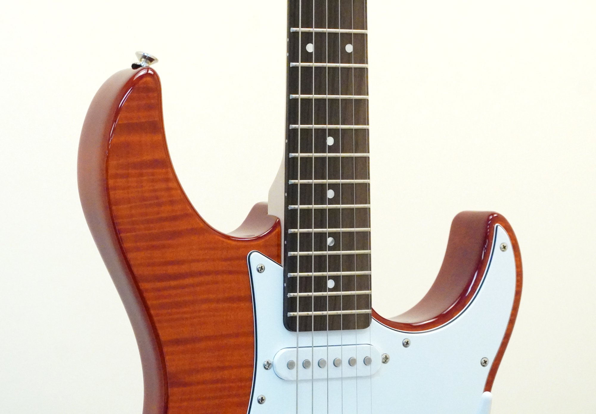 Yamaha PAC212VFM-CB Pacifica Flamed Maple Caramel Brown - 086792941318