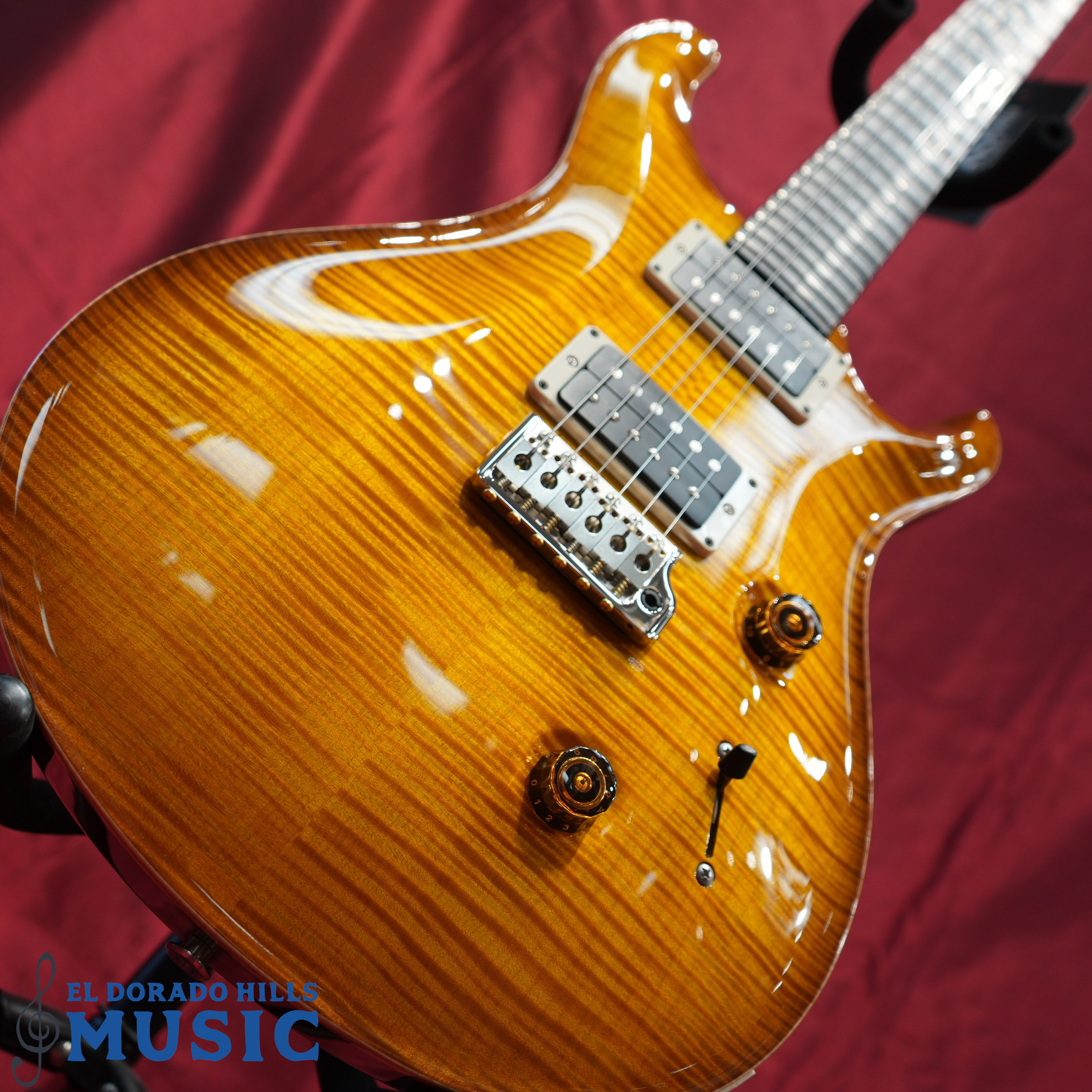 PRS Core Custom 24 Birds of a Feather Limited Edition - 2026 Private Stock Color Honey Gold (Light Tobacco Microburst)