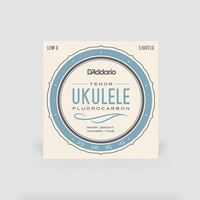 D'Addario Fluorocarbon Tenor Ukulele Strings (Low G)