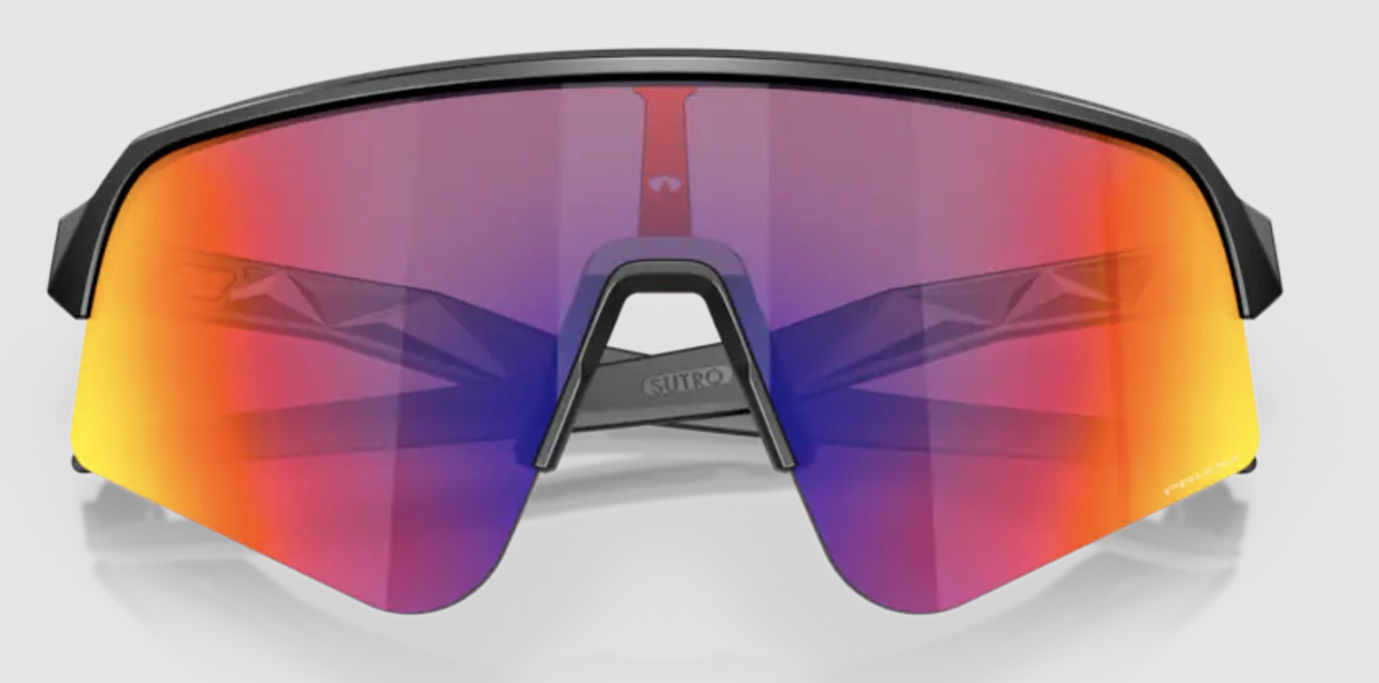 OAKLEY/オークリー SUTRO LITE SWEEP Sutro Lite Sweep Prizm Road Lenses, Matte Black Frame