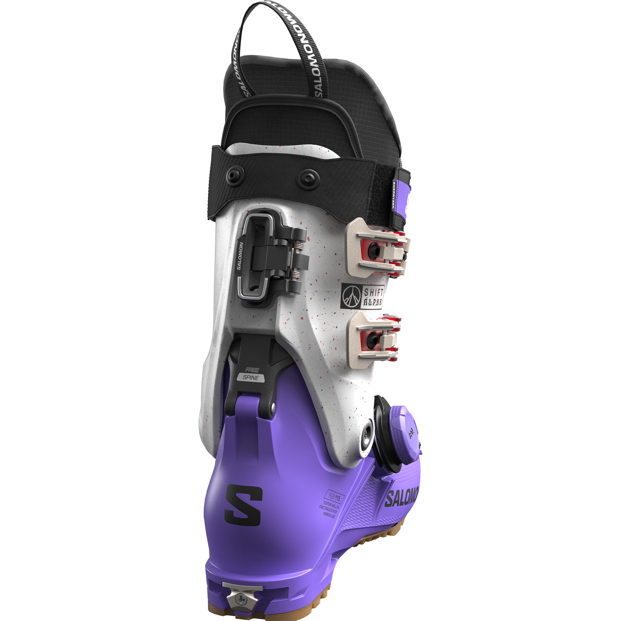 Salomon Women's Shift Alpha BOA 115 GripWalk Alpine Touring Ski