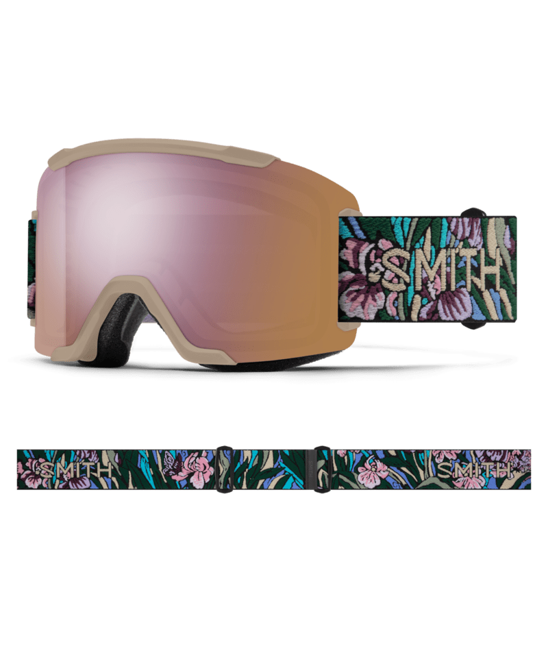 Smith Optics Squad 2 (Iris Pham AC ChromaPop Everyday Rose Gold Mirror) Snow Goggles