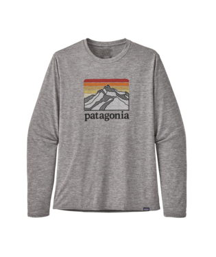 patagonia logo long sleeve
