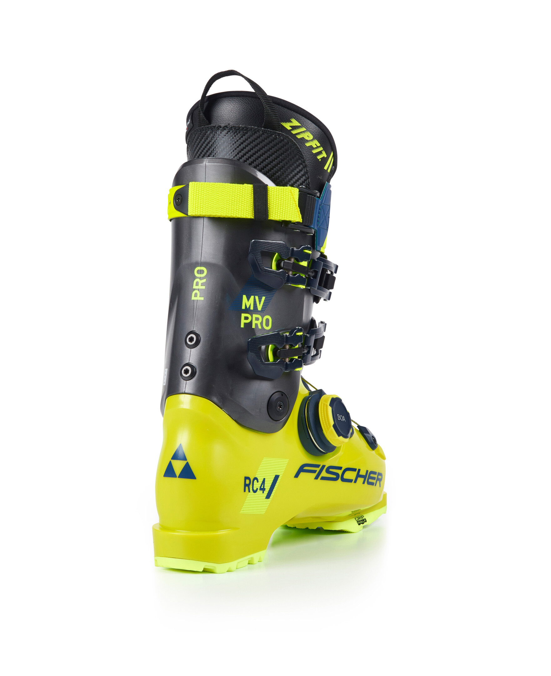 Fischer Unisex RC4 Pro MV ZipFit BOA CFC GripWalk Ski Boots