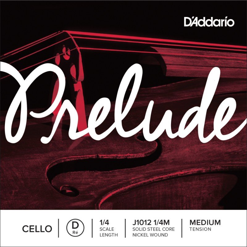 DADDARIO PRELUDE J1012 CELLO 1/4M SINGLE D STRING