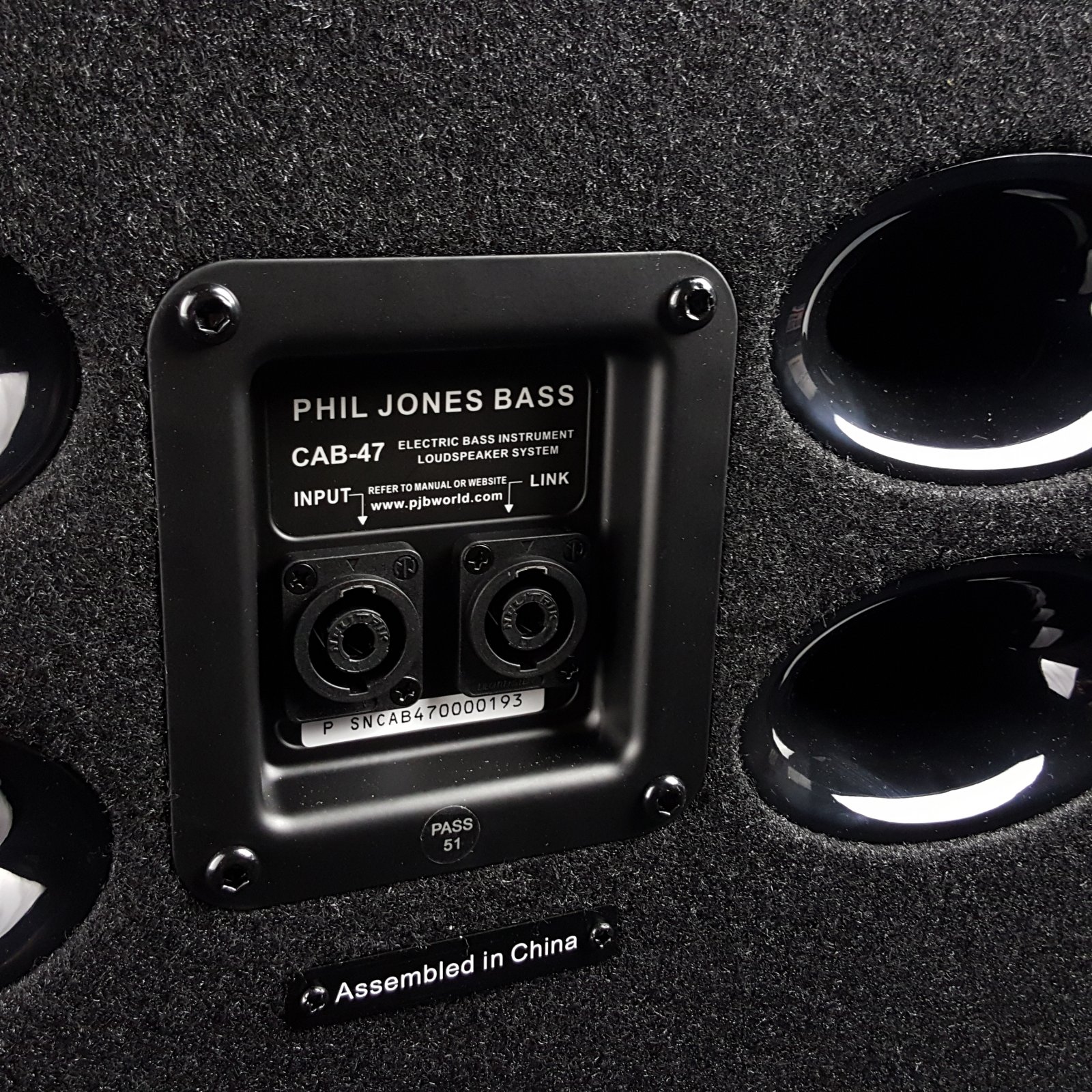 ベース Phil Jones Bass Cab-47 Products – Cabinets -CAB 47 | Phil Jones Bass