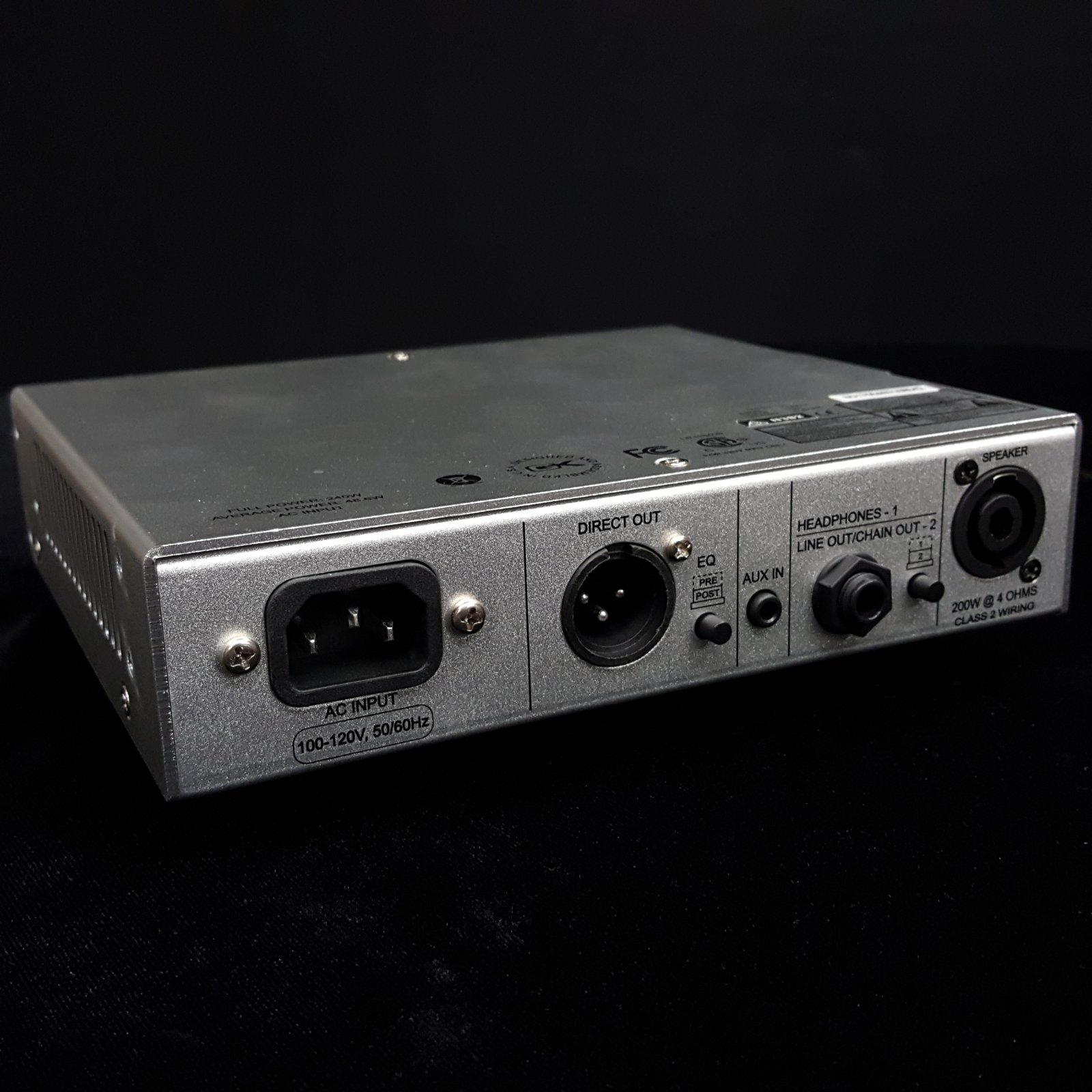 Gallien-Krueger MB200 200W Ultra Light Bass Amp Head - 836989002090