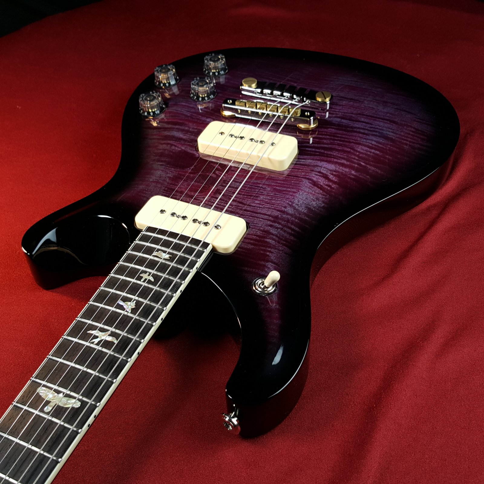 Paul Reed Smith PRS McCarty 594 Soapbar, Violet Smokewrap