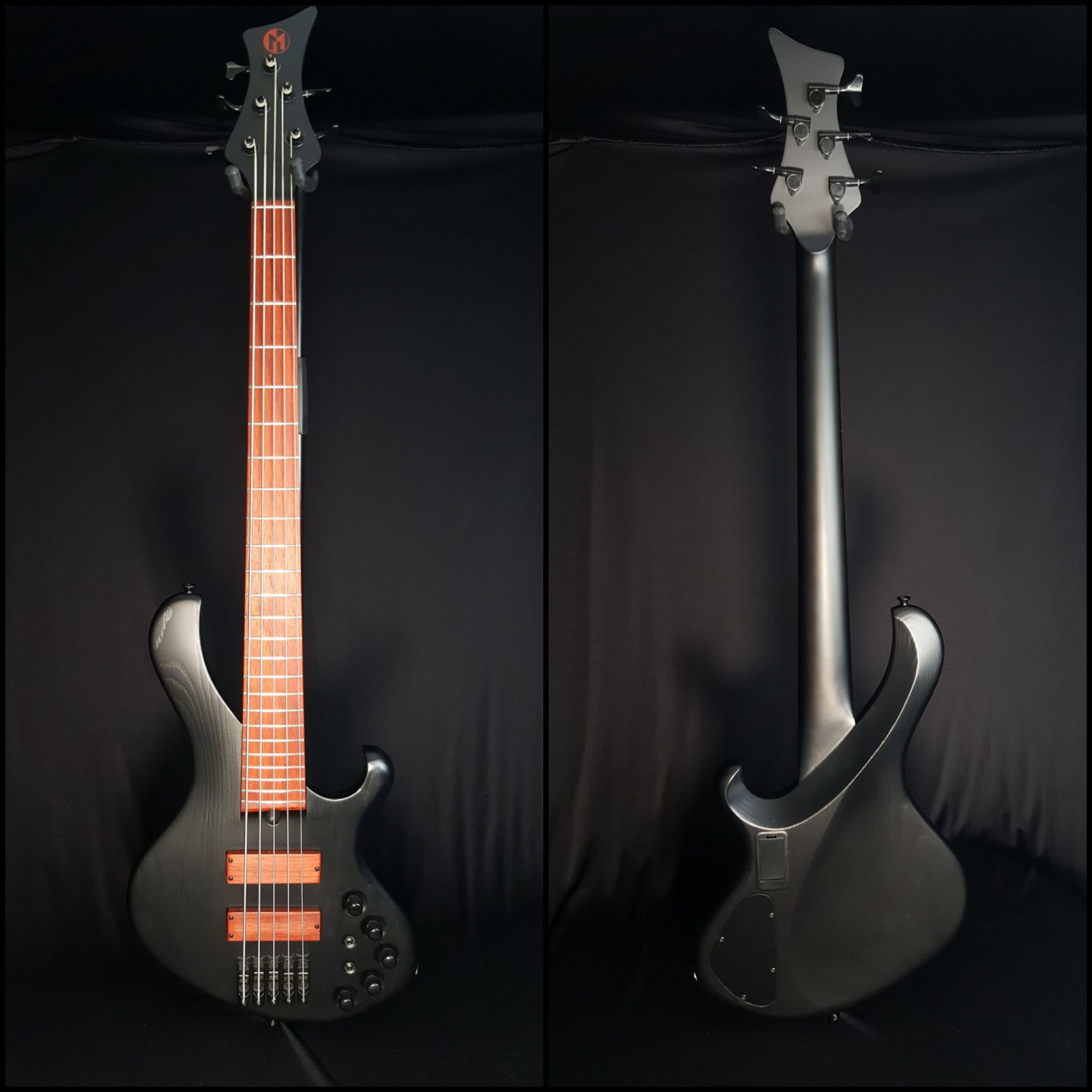 Maruszczyk Frog Beta 5a 5 String Bass Black Matte