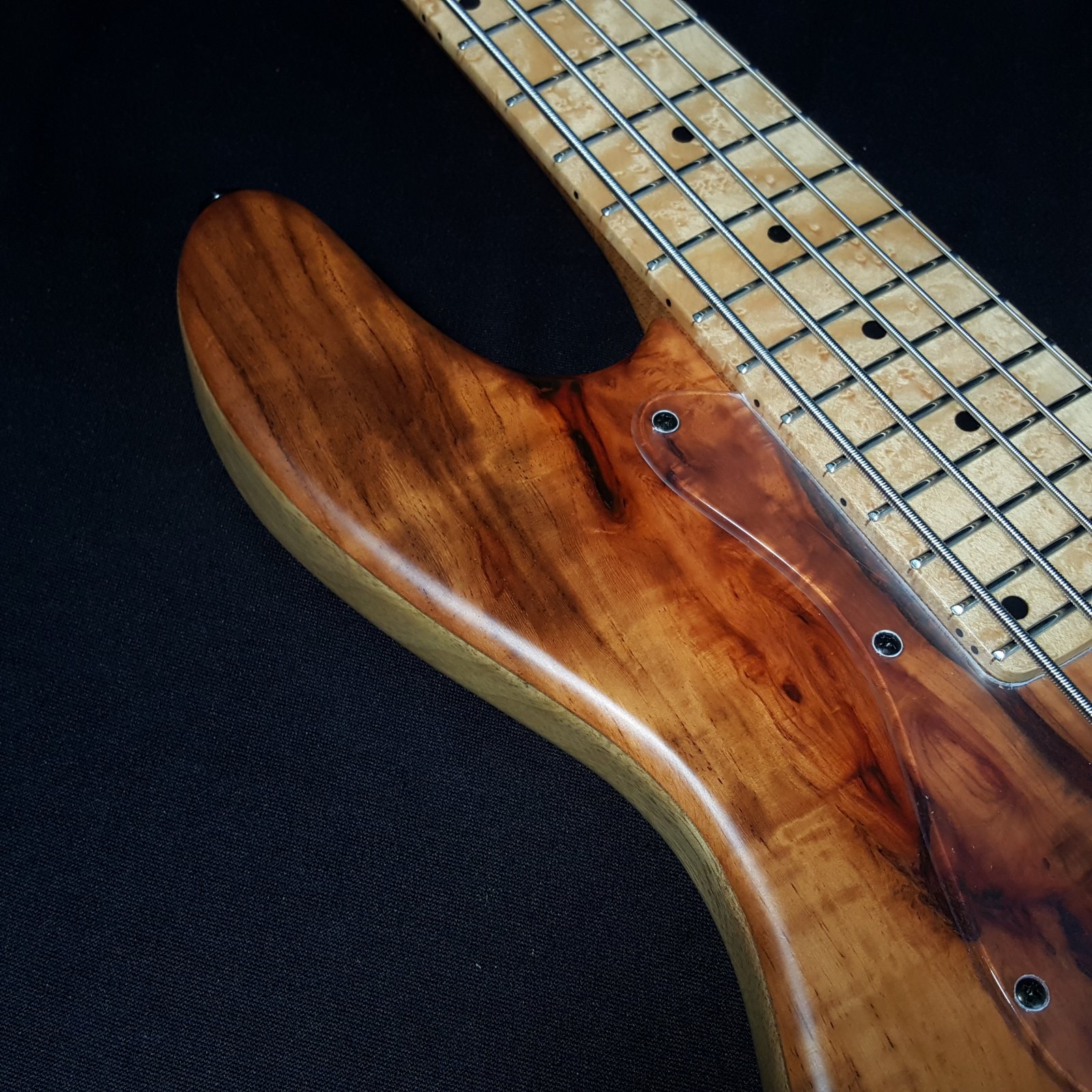 Maruszczyk Elwood L5a 5 String Custom Padouk, Korina