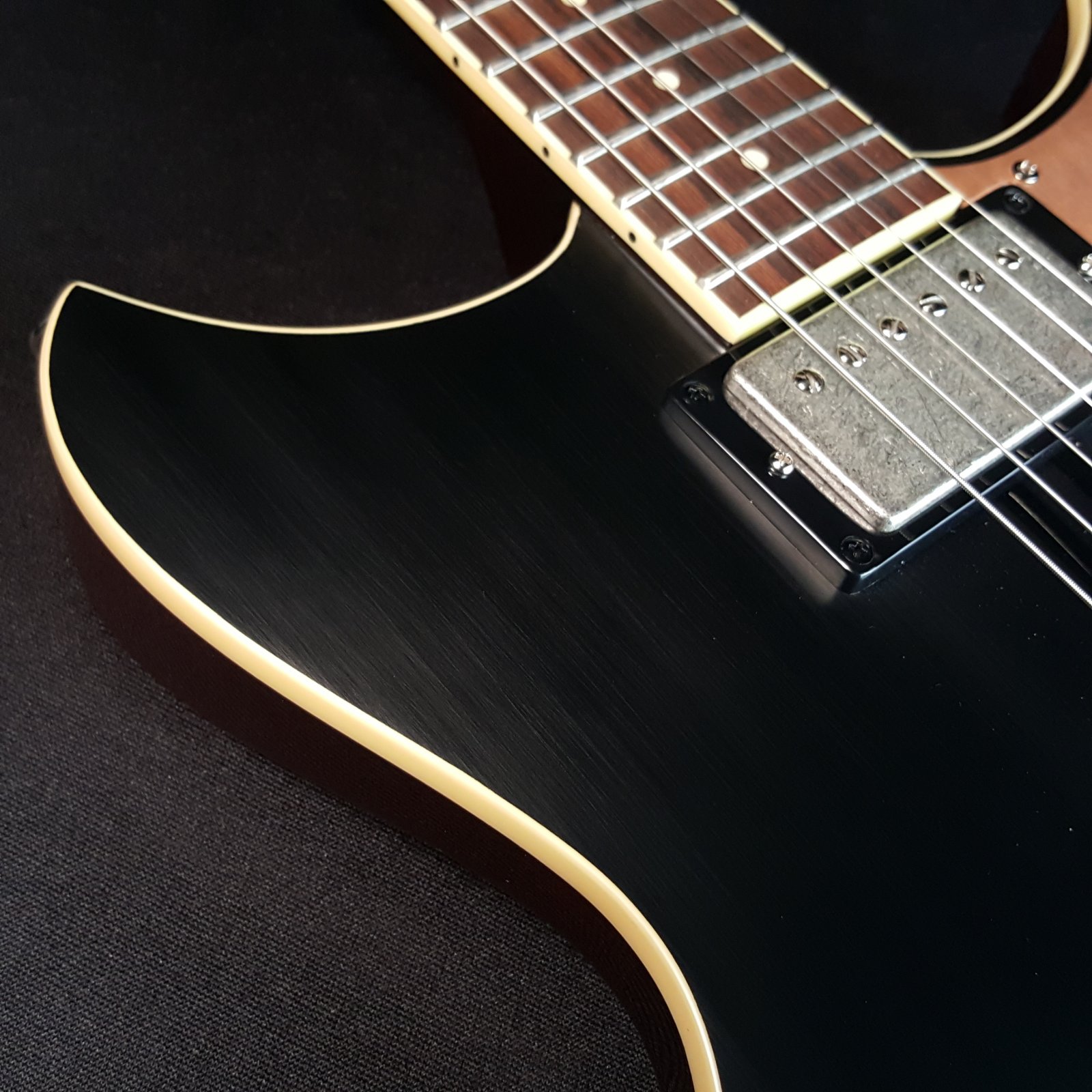Yamaha Revstar RSP20CR Solidbody Electric Guitar Brushed Black