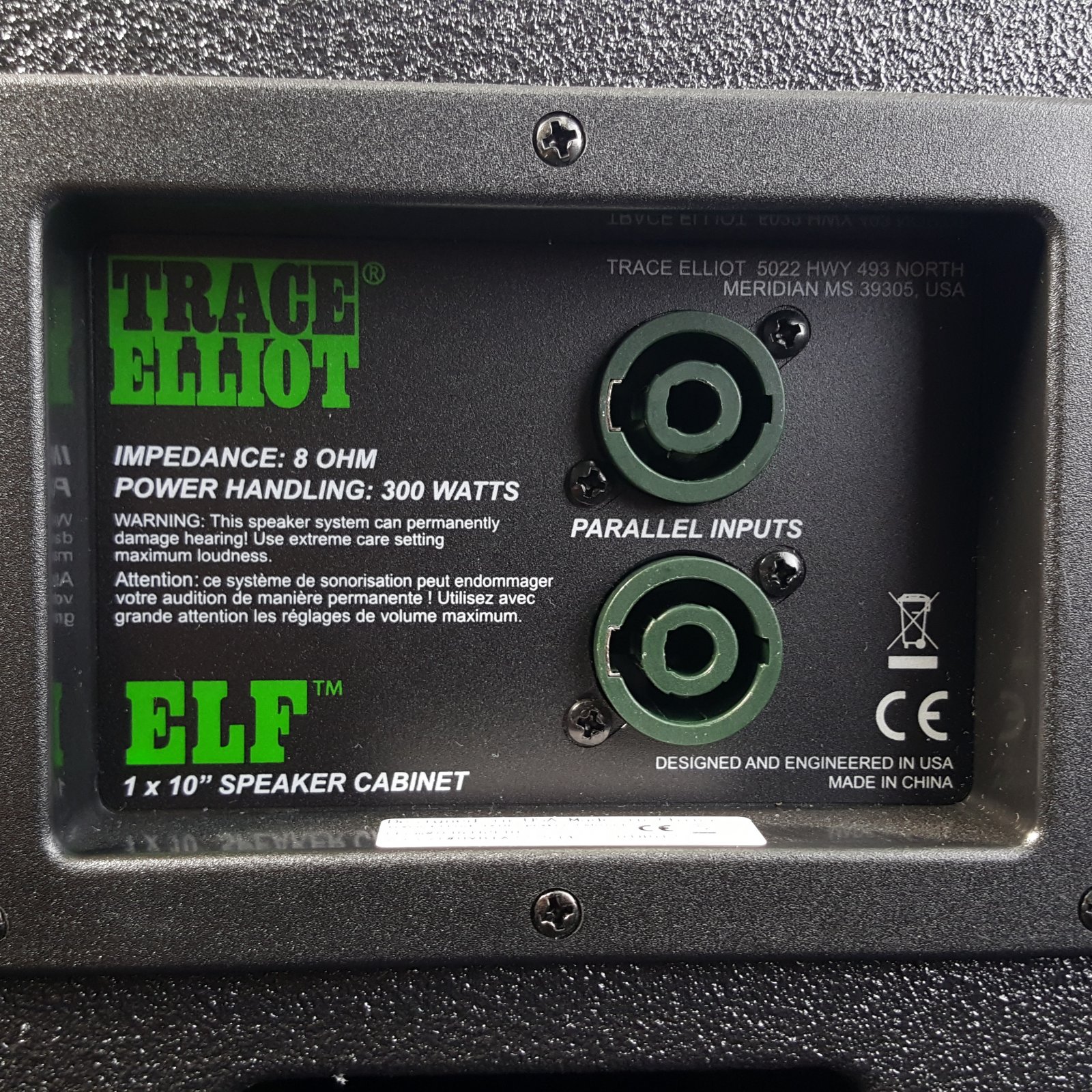 Used Trace Elliot ELF 1x10 300-watt Compact Bass Cabinet