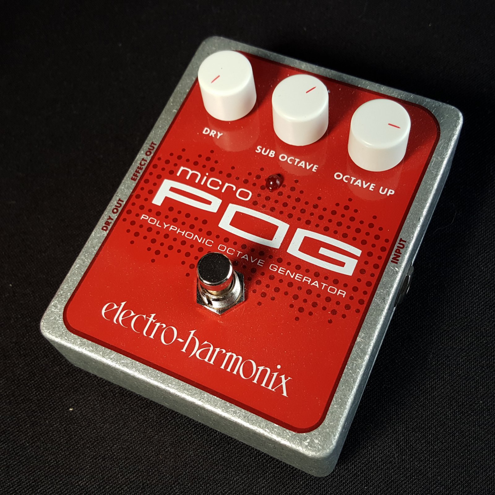 Used Electro Harmonix Micro Pog Effects Pedal w/ Adapter - 68327401070