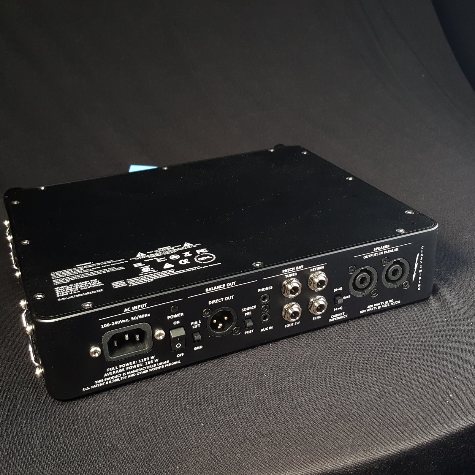 Gallien-Krueger Legacy 800 Lightweight Bass Head - 836989003011