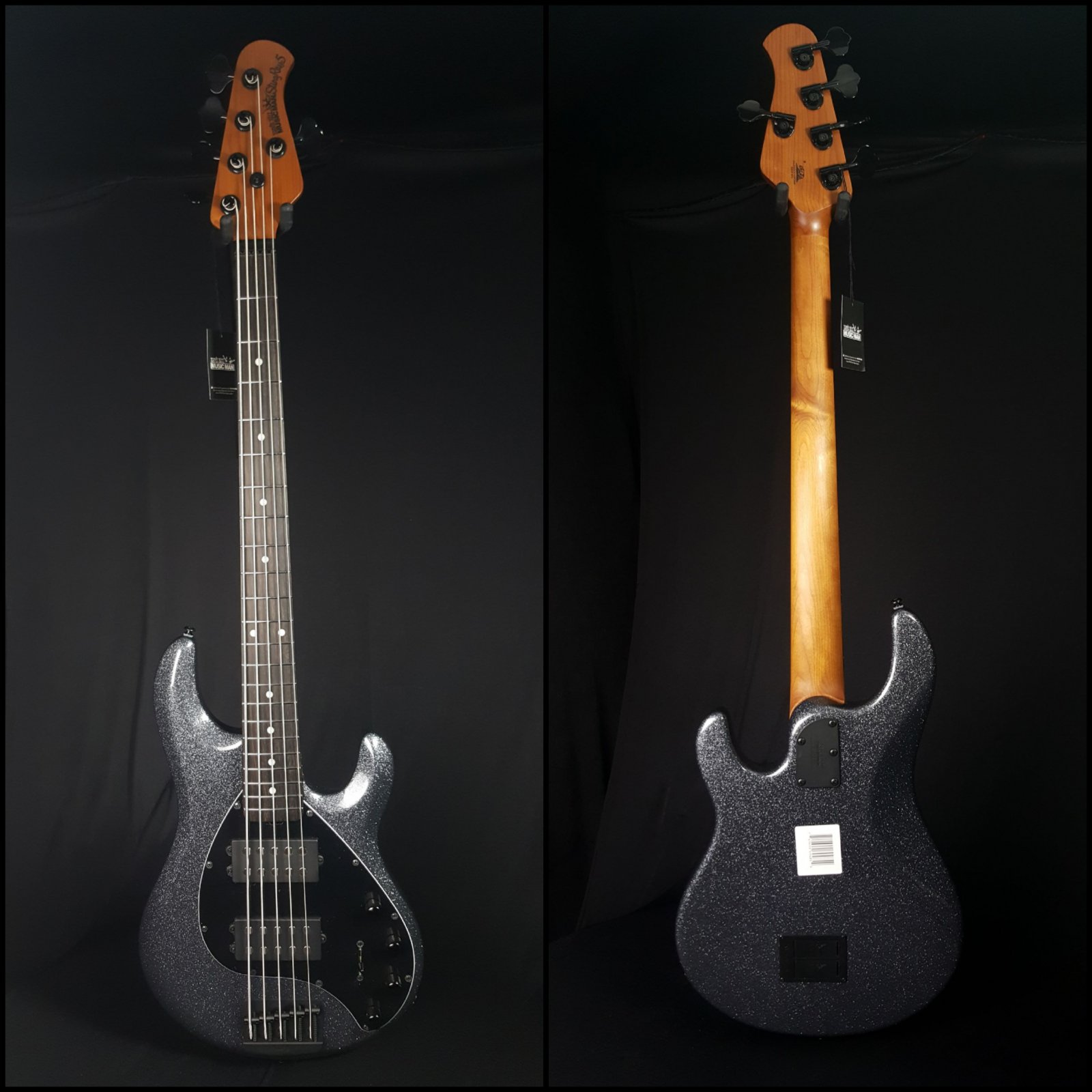 Ernie Ball Music Man Stingray 5 Special 5-String HH Ebony