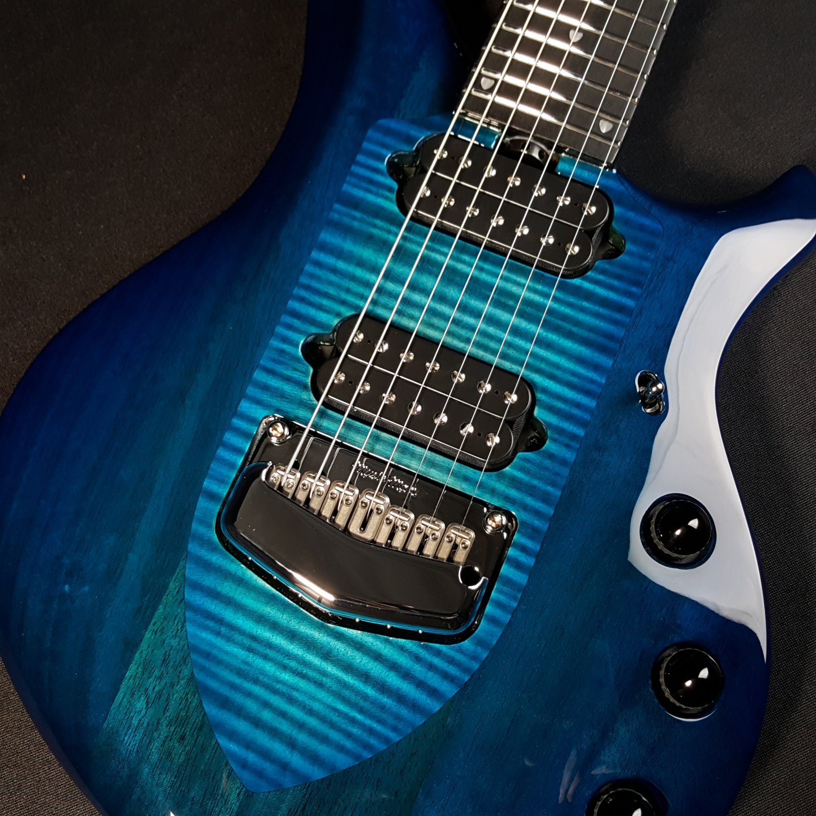 Ernie Ball Music Man 7 String John Petrucci Majesty Blue