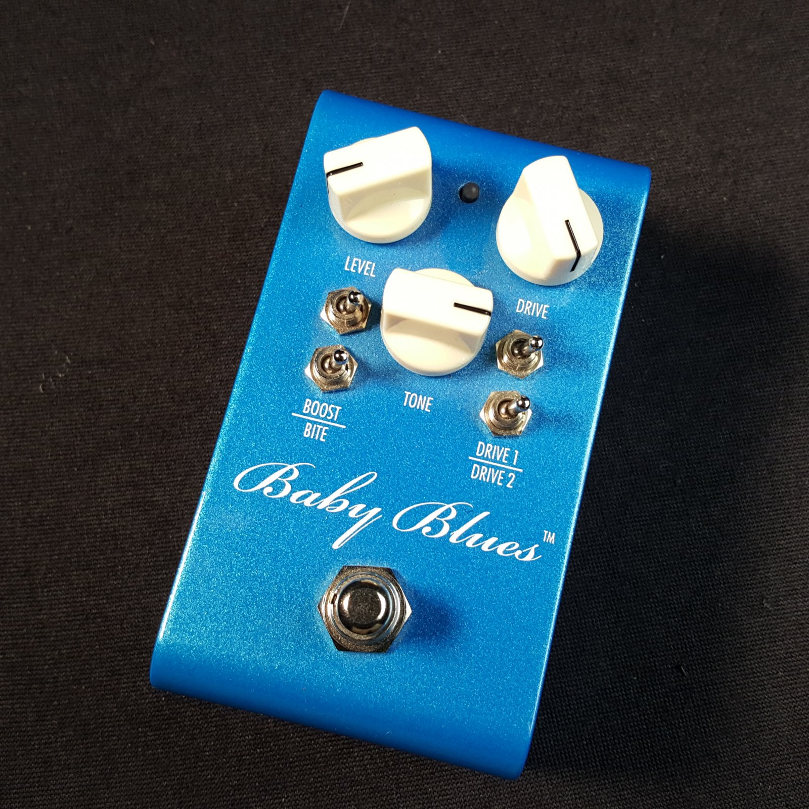 Used Rockbox Baby Blues Distortion Boost Effects Pedal